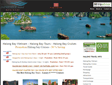 Tablet Screenshot of halongbaycruisesvietnam.net